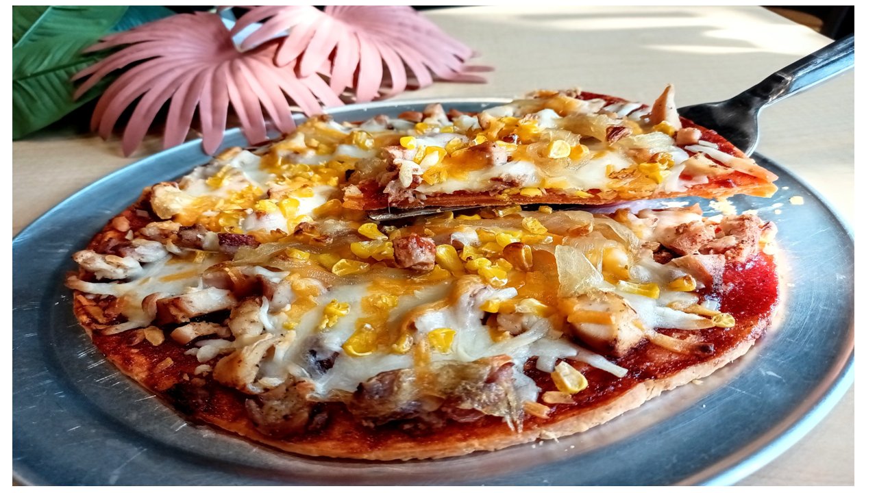 Pizzas (gluten free)