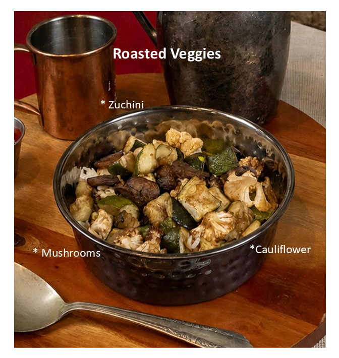 Herbed Vegetable Trio Tray (serves 8-10)