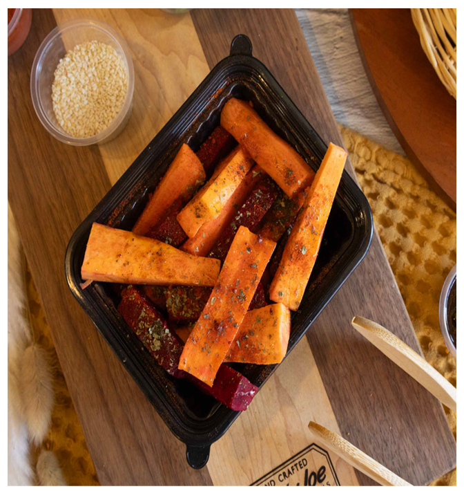 Roasted Root Veggies Tray  (Serves 8-10)