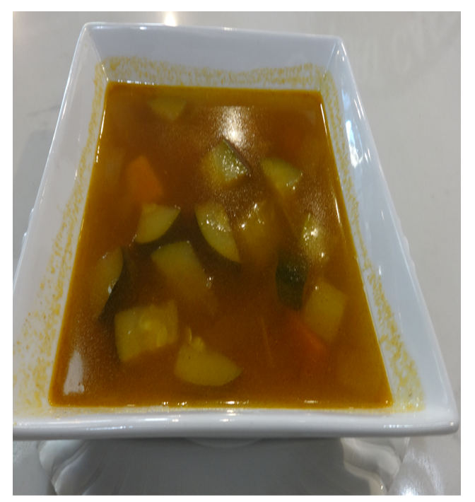 Vegan veggies soup bowl 16oz