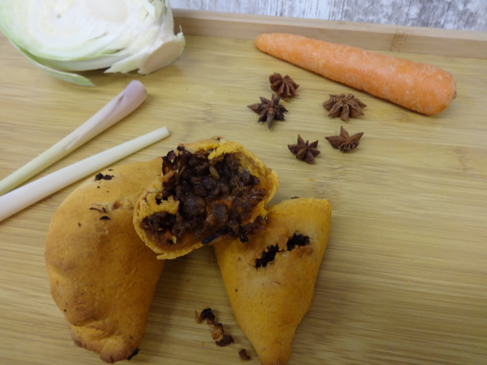 Pork Egg Roll Empanada - Cassava